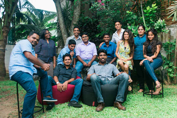 The Small Axe team in Colombo