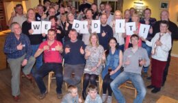 residents of Somersham celebrate