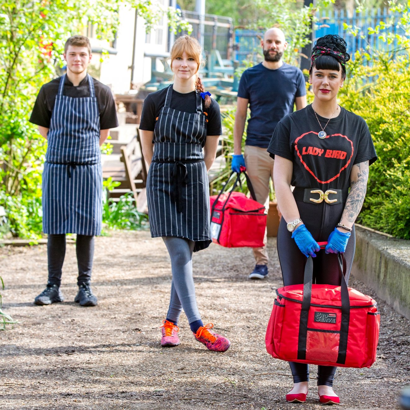 Volunteers for Whats for Tea organised by The Hive in Winsford