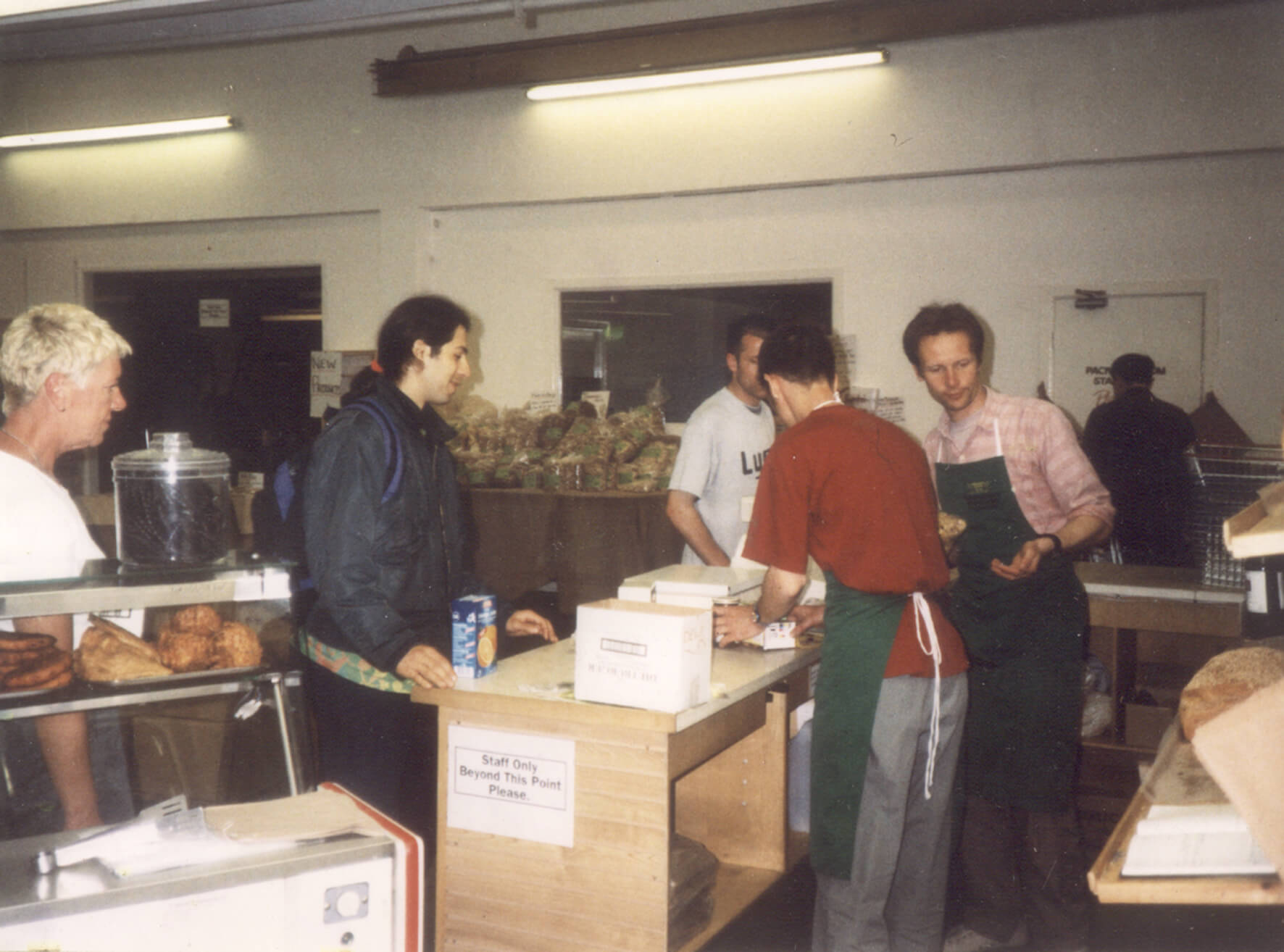 1b. The deli on opening day, 1996